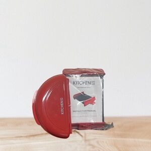 Kitchen HQ Red Grill Pan + Egg Omelet Cooker